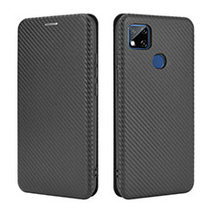 Coque Portefeuille Livre Cuir Etui Clapet L06Z pour Xiaomi POCO C3 Noir