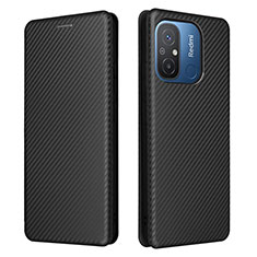 Coque Portefeuille Livre Cuir Etui Clapet L06Z pour Xiaomi Poco C55 Noir