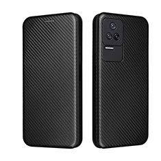 Coque Portefeuille Livre Cuir Etui Clapet L06Z pour Xiaomi Poco F4 5G Noir