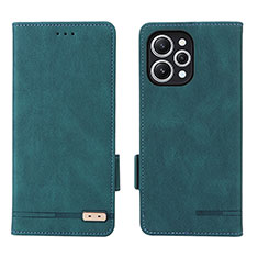 Coque Portefeuille Livre Cuir Etui Clapet L06Z pour Xiaomi Redmi 12 4G Vert