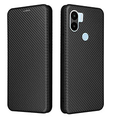 Coque Portefeuille Livre Cuir Etui Clapet L06Z pour Xiaomi Redmi A1 Plus Noir