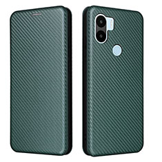 Coque Portefeuille Livre Cuir Etui Clapet L06Z pour Xiaomi Redmi A1 Plus Vert