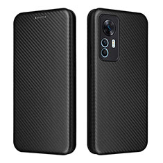 Coque Portefeuille Livre Cuir Etui Clapet L06Z pour Xiaomi Redmi K50 Ultra 5G Noir