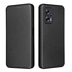 Coque Portefeuille Livre Cuir Etui Clapet L06Z pour Xiaomi Redmi K50i 5G Noir