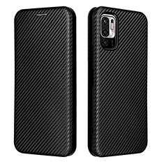 Coque Portefeuille Livre Cuir Etui Clapet L06Z pour Xiaomi Redmi Note 10 JE 5G Noir