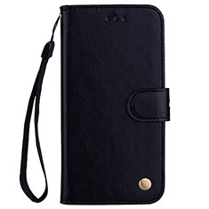 Coque Portefeuille Livre Cuir Etui Clapet L07 pour Huawei Nova 3e Noir