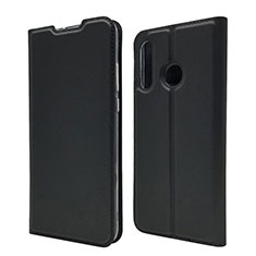 Coque Portefeuille Livre Cuir Etui Clapet L07 pour Huawei P30 Lite New Edition Noir