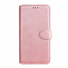 Coque Portefeuille Livre Cuir Etui Clapet L07 pour Realme 6 Or Rose