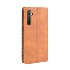 Coque Portefeuille Livre Cuir Etui Clapet L07 pour Realme X2 Orange