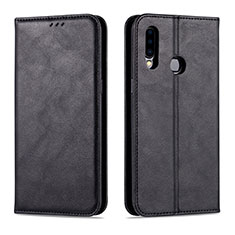 Coque Portefeuille Livre Cuir Etui Clapet L07 pour Samsung Galaxy A20s Noir