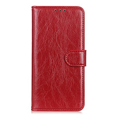 Coque Portefeuille Livre Cuir Etui Clapet L07 pour Samsung Galaxy M01 Core Rouge