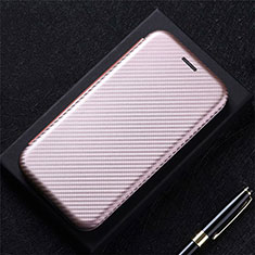 Coque Portefeuille Livre Cuir Etui Clapet L07 pour Xiaomi Mi 11 Lite 5G NE Or Rose