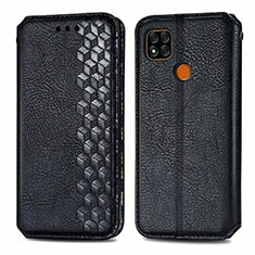 Coque Portefeuille Livre Cuir Etui Clapet L07 pour Xiaomi POCO C31 Noir