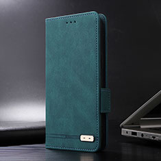Coque Portefeuille Livre Cuir Etui Clapet L07Z pour Huawei Honor X8b Vert