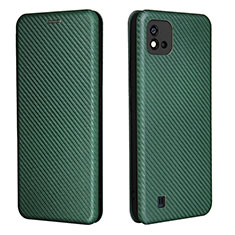 Coque Portefeuille Livre Cuir Etui Clapet L07Z pour Realme C11 (2021) Vert