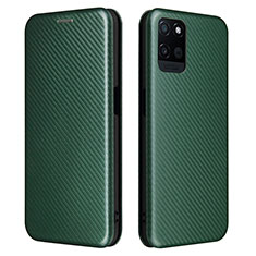 Coque Portefeuille Livre Cuir Etui Clapet L07Z pour Realme V11 5G Vert