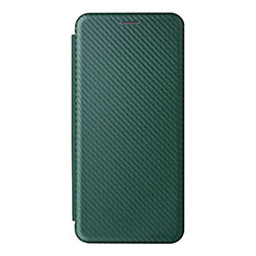Coque Portefeuille Livre Cuir Etui Clapet L07Z pour Samsung Galaxy A03 Vert