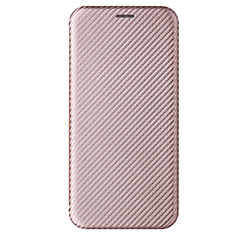 Coque Portefeuille Livre Cuir Etui Clapet L07Z pour Samsung Galaxy A52 4G Or Rose