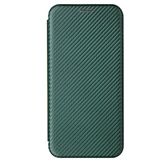 Coque Portefeuille Livre Cuir Etui Clapet L07Z pour Samsung Galaxy A52 4G Vert