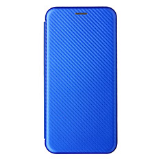 Coque Portefeuille Livre Cuir Etui Clapet L07Z pour Samsung Galaxy M52 5G Bleu
