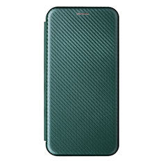 Coque Portefeuille Livre Cuir Etui Clapet L07Z pour Samsung Galaxy M52 5G Vert