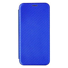 Coque Portefeuille Livre Cuir Etui Clapet L07Z pour Samsung Galaxy Quantum2 5G Bleu