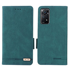 Coque Portefeuille Livre Cuir Etui Clapet L07Z pour Xiaomi Redmi Note 11 Pro 5G Vert