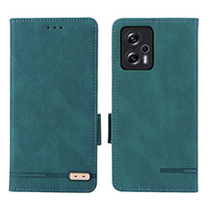 Coque Portefeuille Livre Cuir Etui Clapet L07Z pour Xiaomi Redmi Note 11T Pro 5G Vert