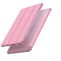 Coque Portefeuille Livre Cuir Etui Clapet L08 pour Apple iPad Pro 12.9 (2021) Or Rose