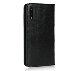 Coque Portefeuille Livre Cuir Etui Clapet L08 pour Huawei Honor 9X Noir