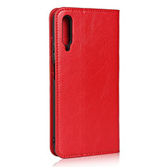 Coque Portefeuille Livre Cuir Etui Clapet L08 pour Huawei P Smart Pro (2019) Rouge