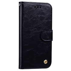 Coque Portefeuille Livre Cuir Etui Clapet L08 pour Huawei P20 Pro Noir