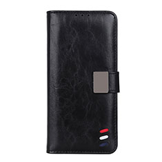 Coque Portefeuille Livre Cuir Etui Clapet L08 pour Motorola Moto G9 Power Noir