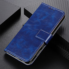 Coque Portefeuille Livre Cuir Etui Clapet L08 pour Oppo A32 Bleu