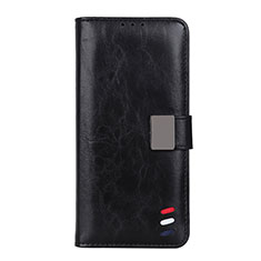 Coque Portefeuille Livre Cuir Etui Clapet L08 pour Realme X7 Pro 5G Noir