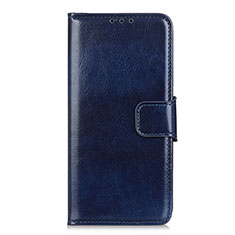 Coque Portefeuille Livre Cuir Etui Clapet L08 pour Samsung Galaxy M51 Bleu