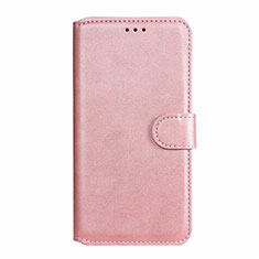 Coque Portefeuille Livre Cuir Etui Clapet L08 pour Xiaomi Redmi Note 9S Or Rose