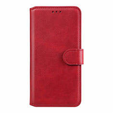 Coque Portefeuille Livre Cuir Etui Clapet L08 pour Xiaomi Redmi Note 9S Rouge