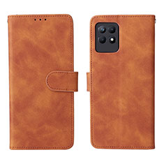 Coque Portefeuille Livre Cuir Etui Clapet L08Z pour Realme 8i Marron