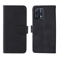 Coque Portefeuille Livre Cuir Etui Clapet L08Z pour Realme 9 5G Noir