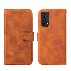 Coque Portefeuille Livre Cuir Etui Clapet L08Z pour Realme GT Master 5G Marron