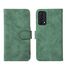 Coque Portefeuille Livre Cuir Etui Clapet L08Z pour Realme GT Master 5G Vert