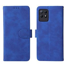 Coque Portefeuille Livre Cuir Etui Clapet L08Z pour Realme Narzo 50 4G Bleu