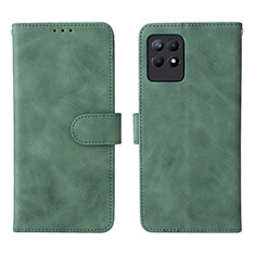 Coque Portefeuille Livre Cuir Etui Clapet L08Z pour Realme Narzo 50 4G Vert