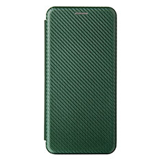 Coque Portefeuille Livre Cuir Etui Clapet L08Z pour Samsung Galaxy A12 Nacho Vert