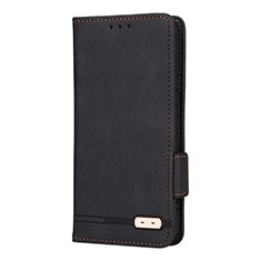 Coque Portefeuille Livre Cuir Etui Clapet L08Z pour Samsung Galaxy S21 Plus 5G Noir