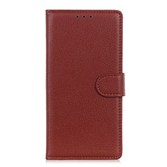 Coque Portefeuille Livre Cuir Etui Clapet L09 pour Huawei Mate 40 Lite 5G Marron