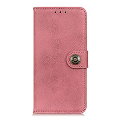 Coque Portefeuille Livre Cuir Etui Clapet L09 pour Oppo A33 Rose