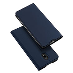 Coque Portefeuille Livre Cuir Etui Clapet L09 pour Xiaomi Redmi 8A Bleu