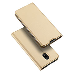 Coque Portefeuille Livre Cuir Etui Clapet L09 pour Xiaomi Redmi 8A Or